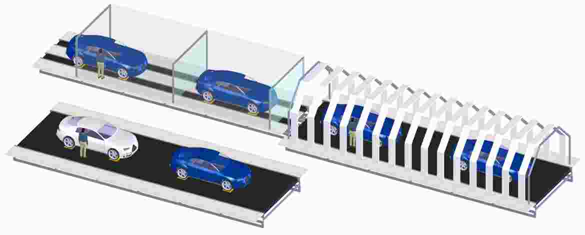 With cars loaded onto conveyor belts the strength and wear resistance of those conveyor belts start to play an important role. Through innovative design using FEA analysis we have selected a combination of the strongest materials and engineered belt design using insert technology, to ensure high strength and superior wear resistance.