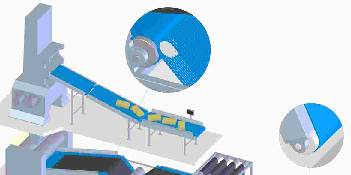 Raw materials are mixed into a homogeneous rubber compound. There are two different mixing types in the market: 'Banburry' – material mixed between 2 big drums (3-4 stages) and 'Continuous mixing' – material mixed between two belts (sandwich) for 15-20 minutes.