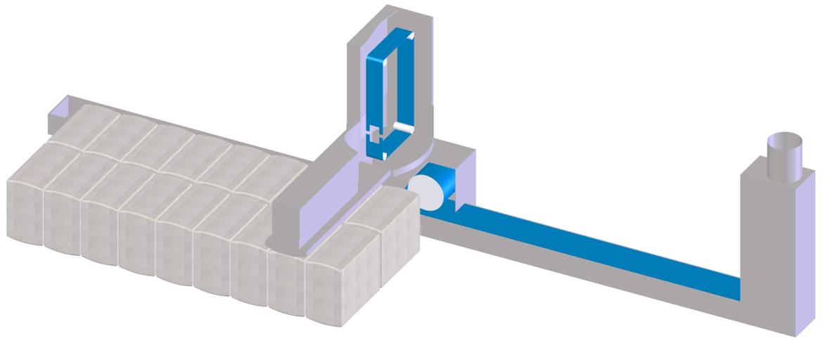 In the spinning mill, the bale opener is the first link in a long chain of processing steps in producing yarn. The bale opener releases fibre lumps out of the bales and transfers the fibres by airflow into the cleaning section.